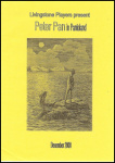 Peter Pan in Pantoland Programme